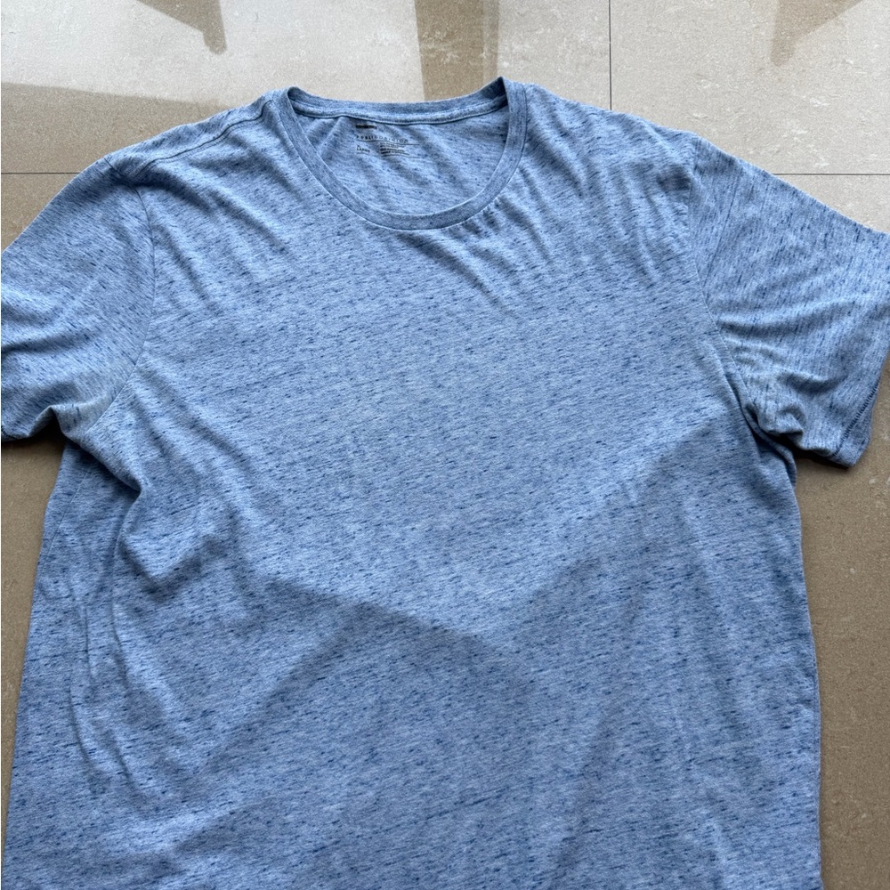 Casual Heather Blue Men's Tee